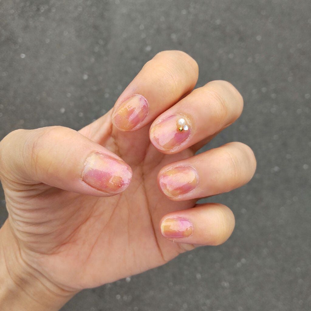 サンリオネイル/DAISO/マニキュアを使ったクチコミ(3枚目)