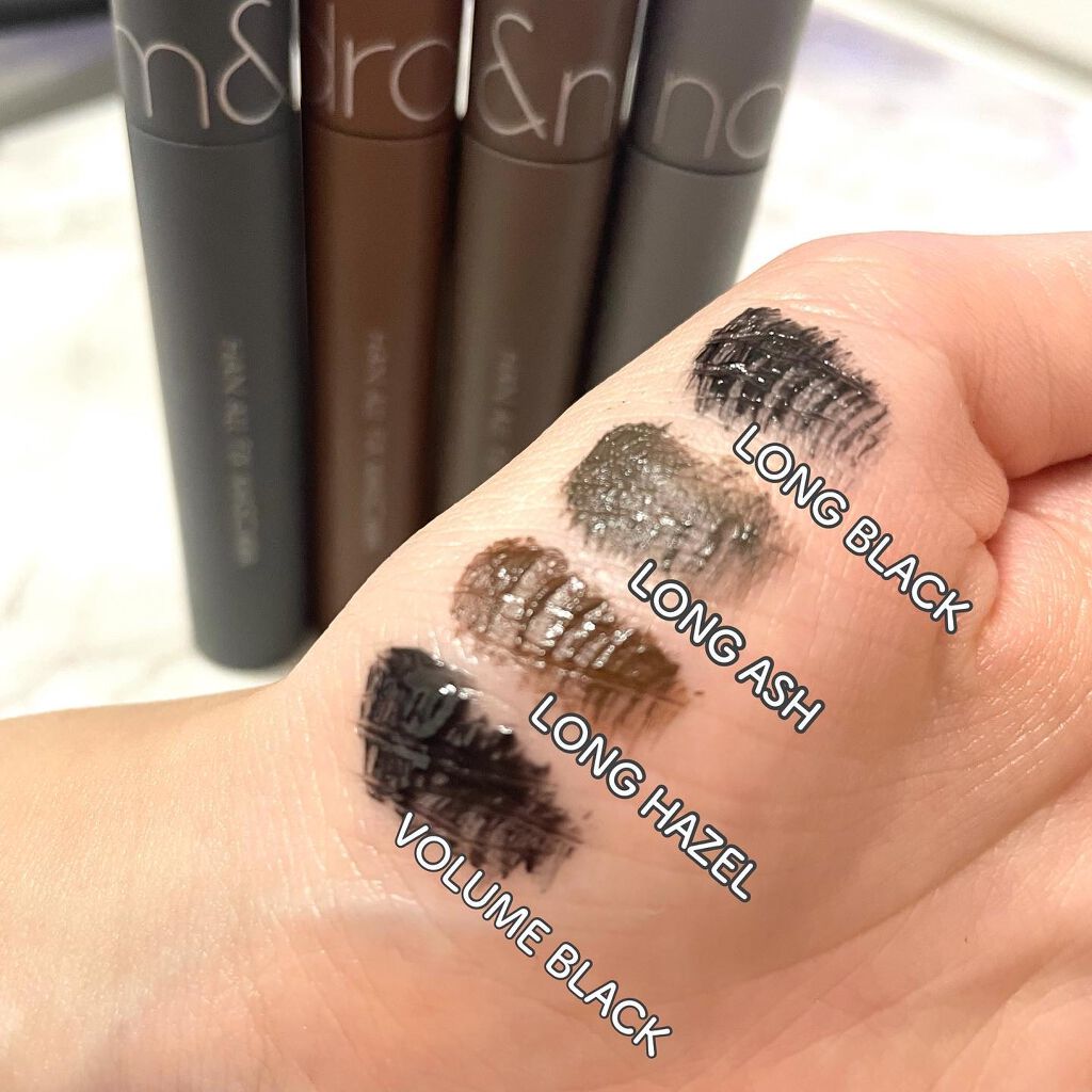 ハンオールフィックスマスカラ/rom&nd/マスカラを使ったクチコミ(4枚目)