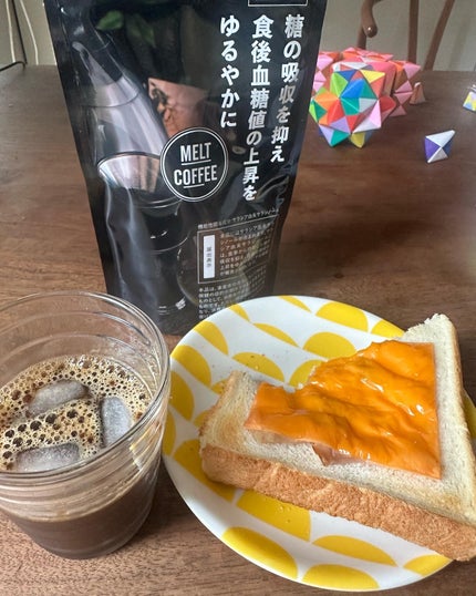 piopio_irie on LIPS 「糖の吸収を抑えてくれるメルトコーヒー付属スプーン一杯分を100..」(2枚目)