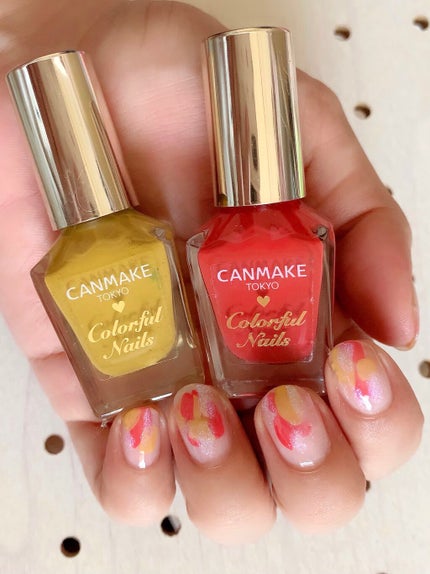 カラフルネイルズ/キャンメイク/マニキュアを使ったクチコミ(1枚目)