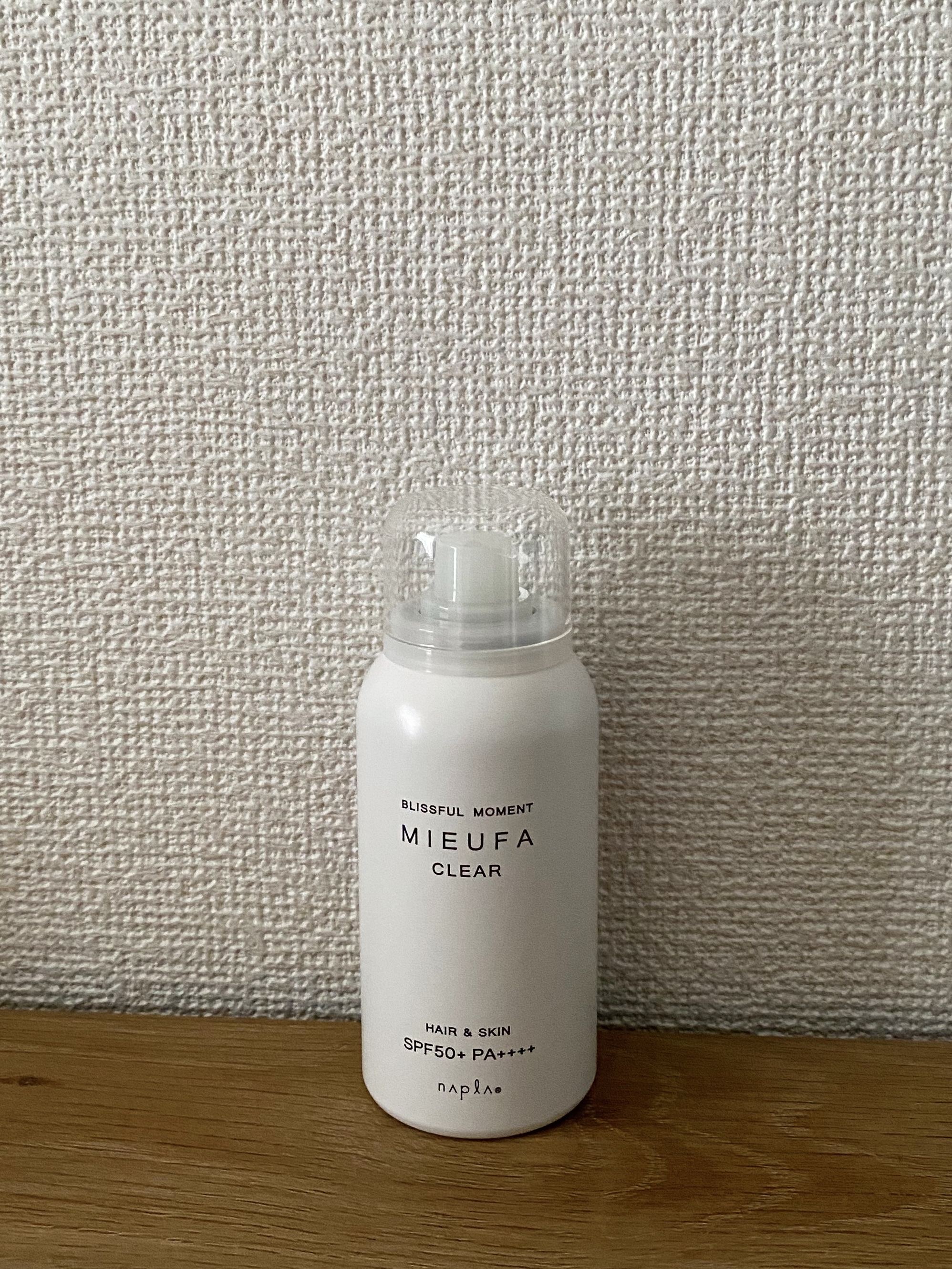ミーファ フレグランスUVスプレー クリア/MIEUFA/日焼け止めミスト・スプレーを使ったクチコミ（1枚目）