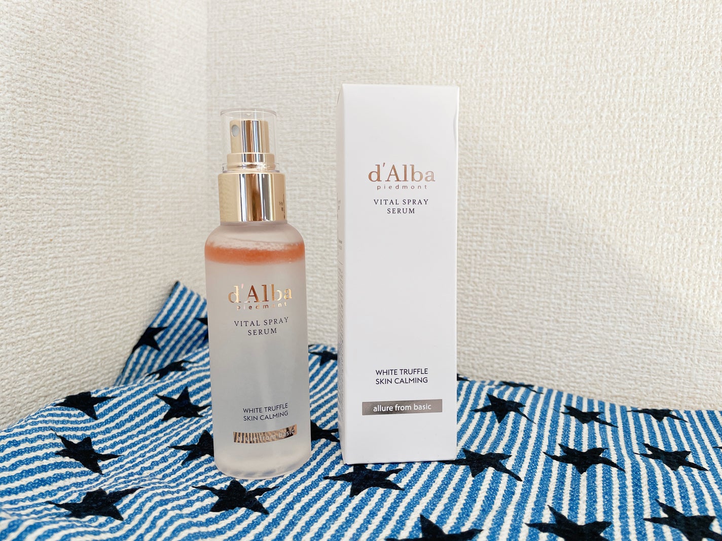 ダルバ ホワイトトリュフバイタルスプレーセラム/ダルバ/ミスト状化粧水を使ったクチコミ(1枚目)