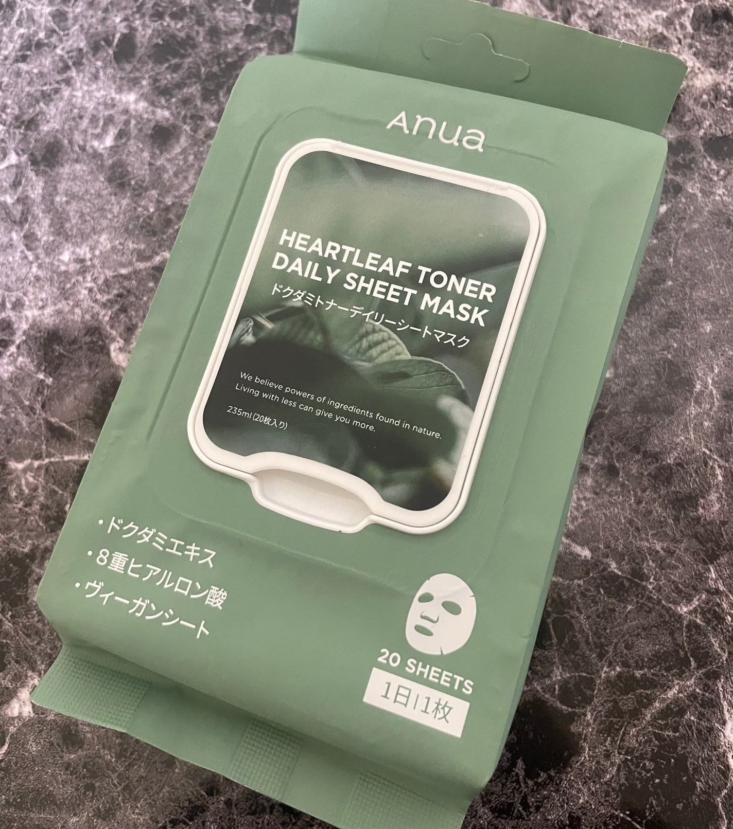 ドクダミトナーデイリーシートマスク/Anua/シートマスク・パックを使ったクチコミ(1枚目)