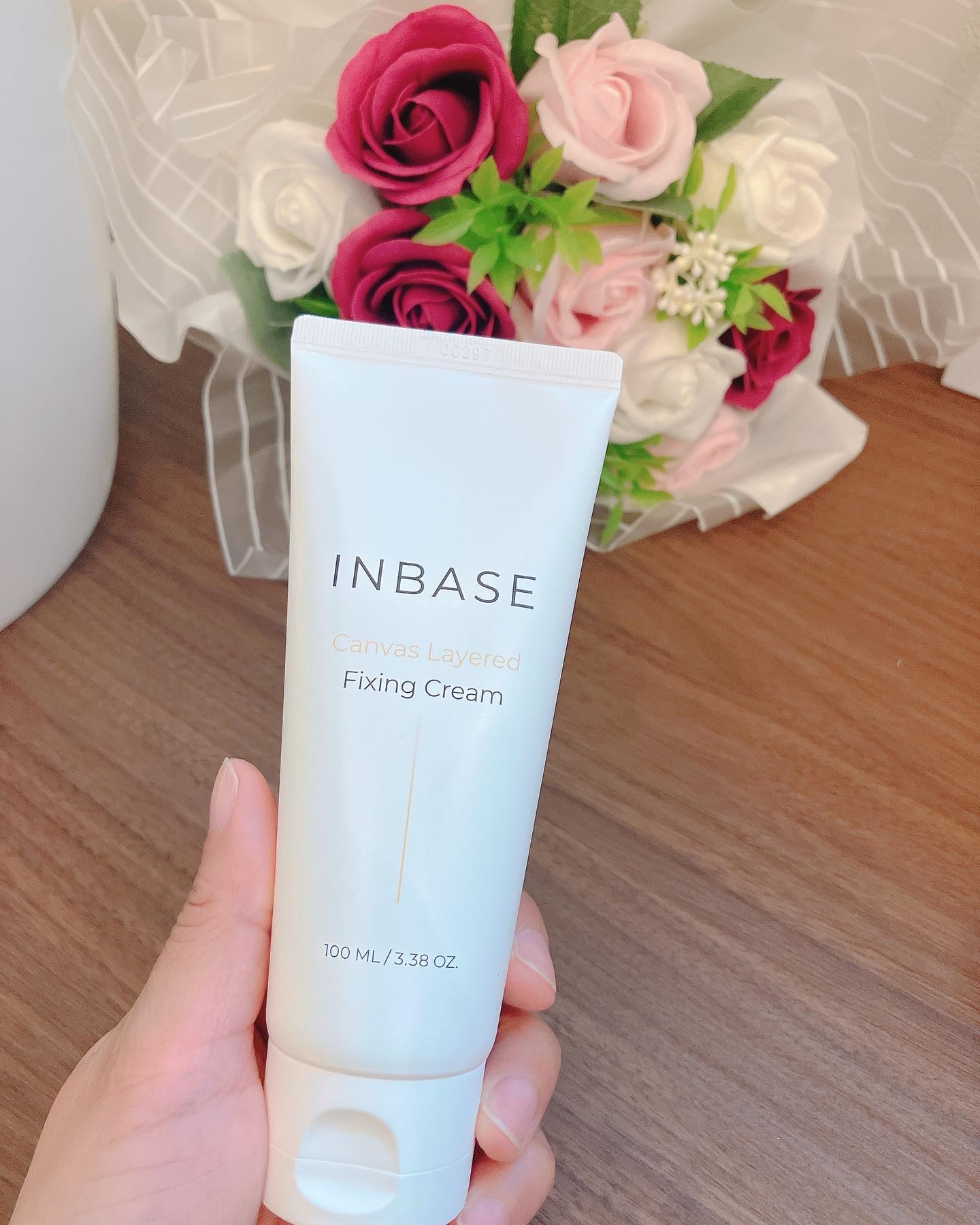 キャンバスレイヤードフィクシングクリーム /INBASE/フェイスクリームを使ったクチコミ（2枚目）