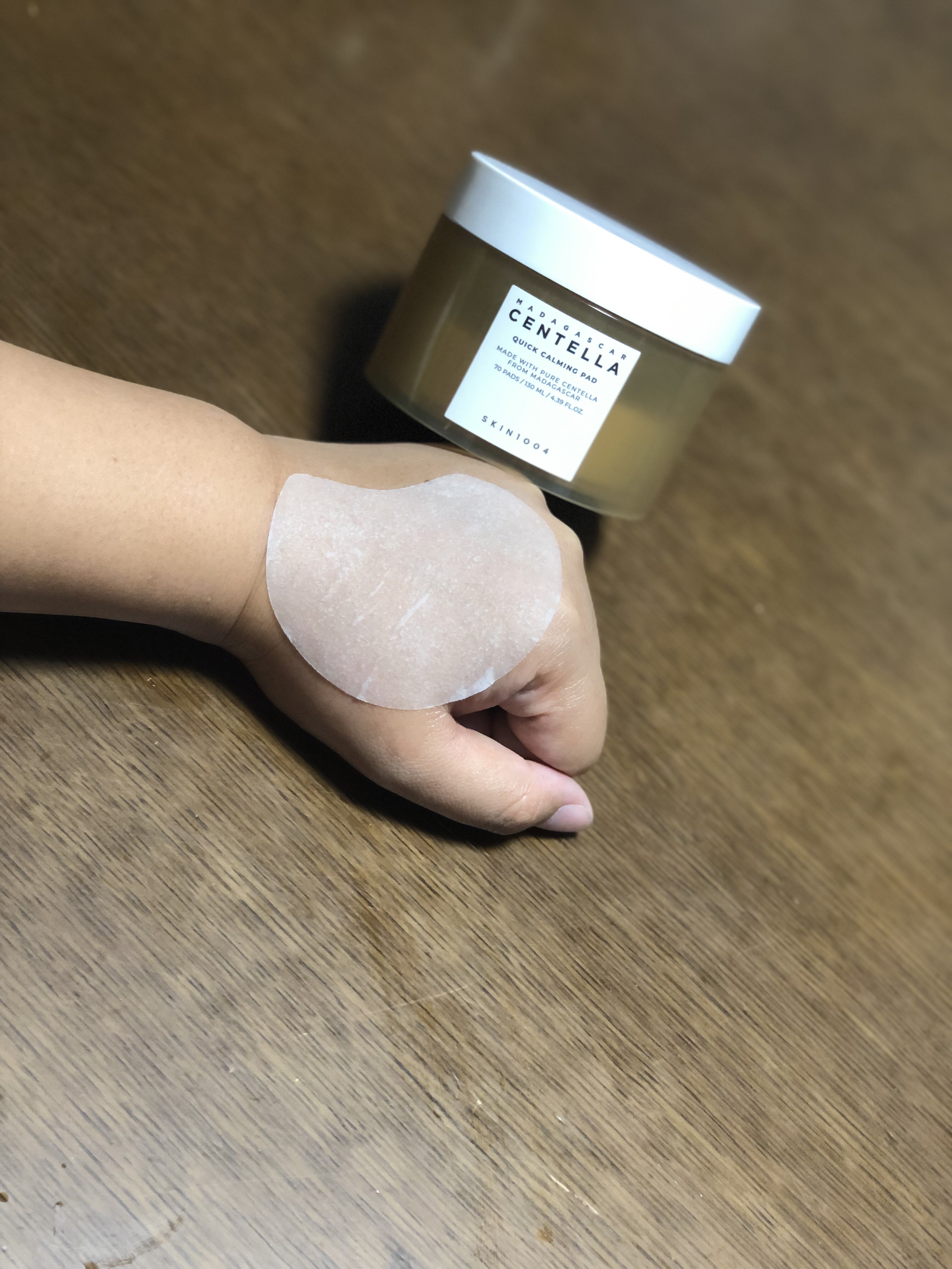 センテラ クイックカーミングパッド/SKIN1004/トナーパッドを使ったクチコミ（1枚目）