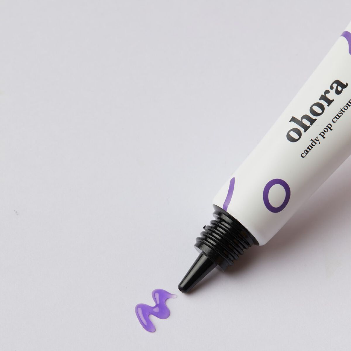 candy pop custom gel purple