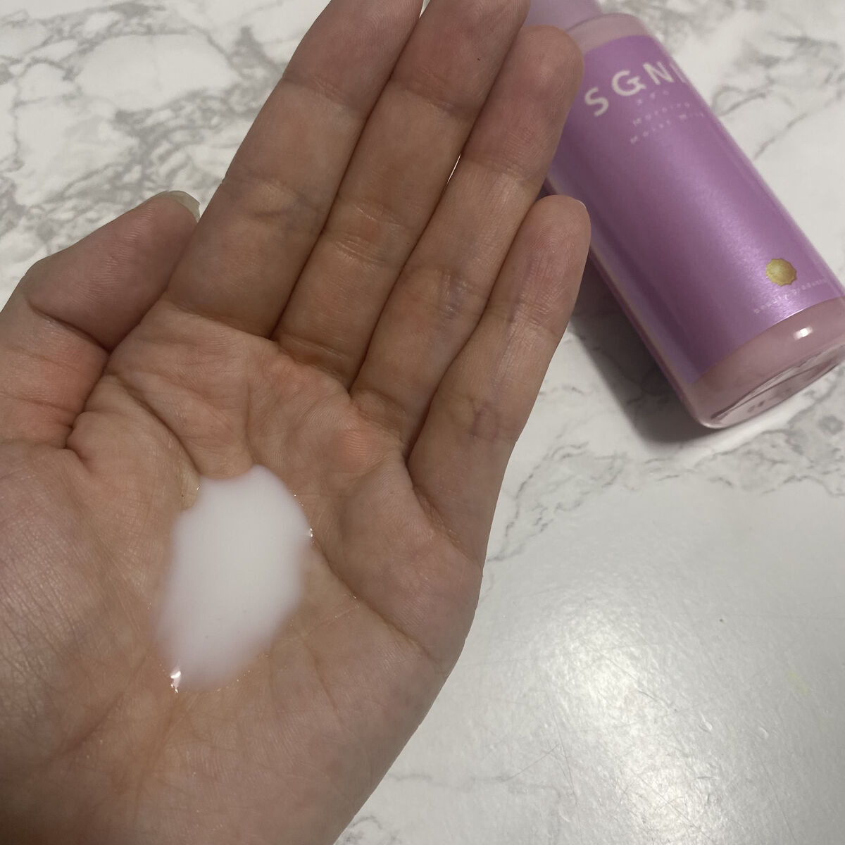 モイストミルク /SGNI/ヘアミルクを使ったクチコミ（2枚目）