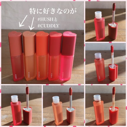 ホリカホリカ ハートクラッシュグローティントエアー/HOLIKA HOLIKA/リップティントを使ったクチコミ(8枚目)