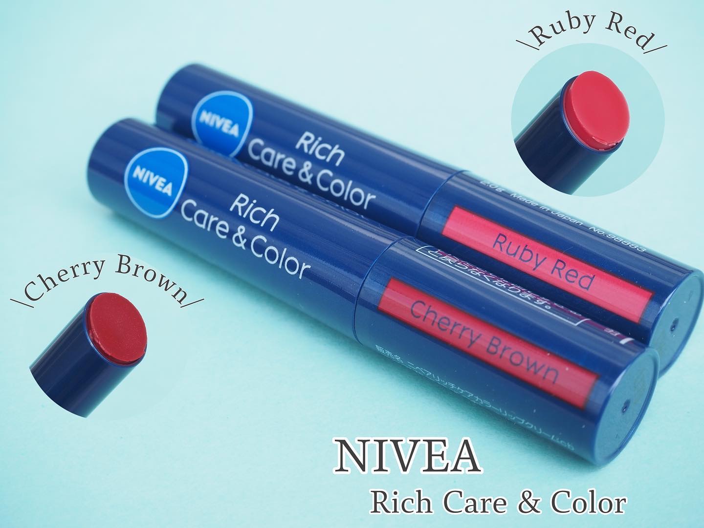 ニベア リッチケア＆カラーリップ/ニベア/リップクリームを使ったクチコミ（1枚目）