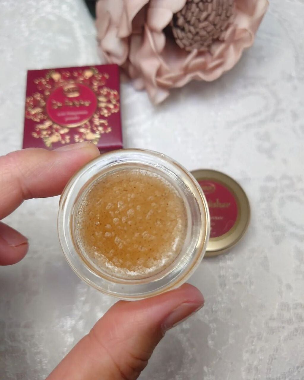 リップポリッシャー/SABON/リップスクラブを使ったクチコミ(3枚目)