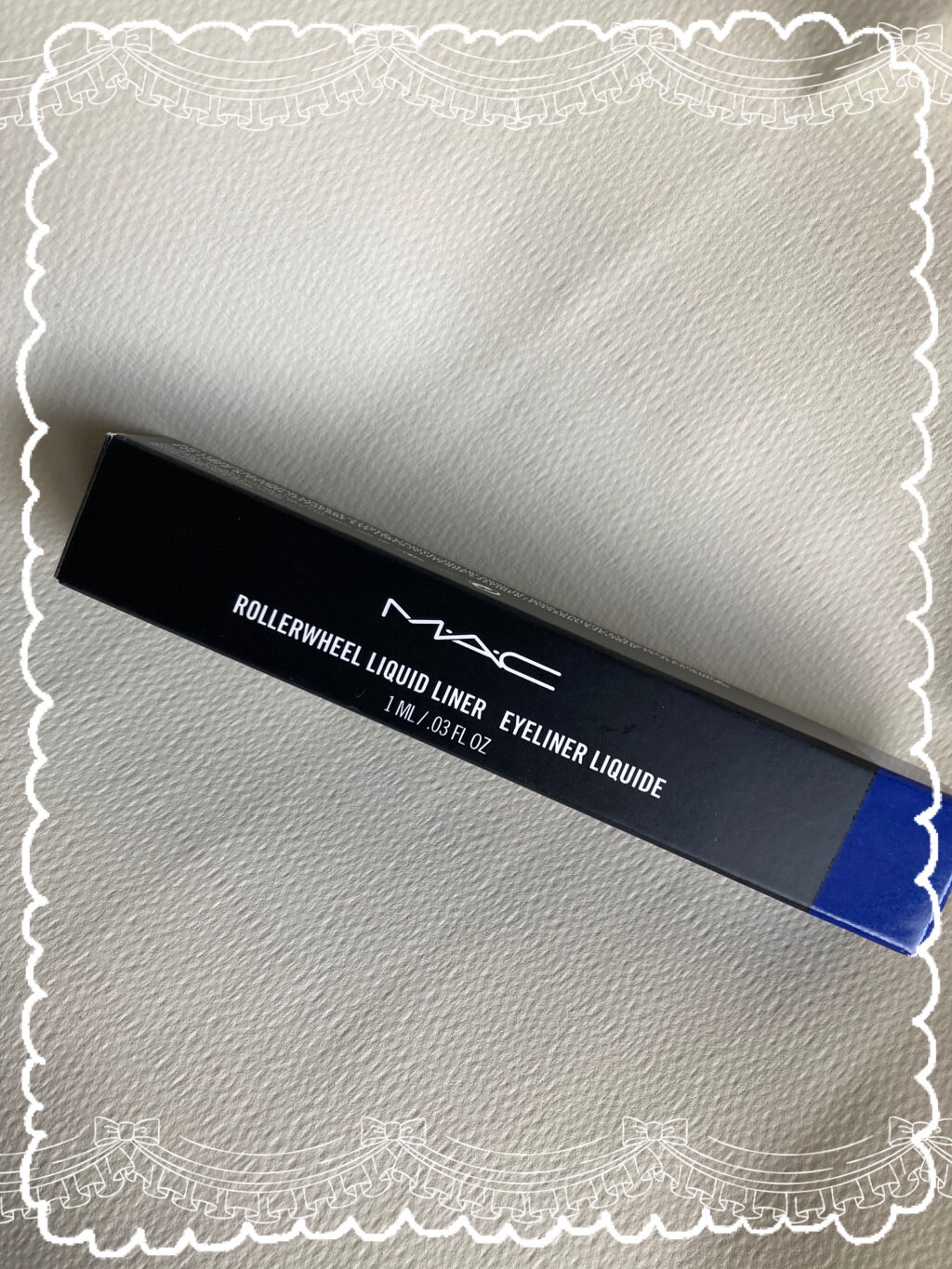 ローラーウィール リキッドライナー/M・A・C/リキッドアイライナーを使ったクチコミ（2枚目）