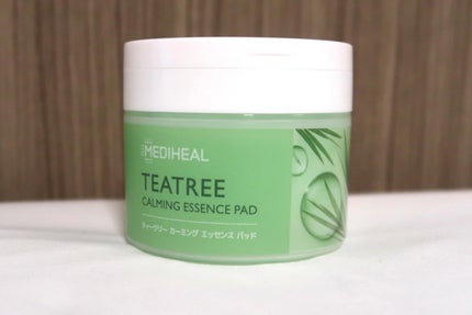 ティーツリーカーミングエッセンスパッド/MEDIHEAL/トナーパッドを使ったクチコミ(1枚目)