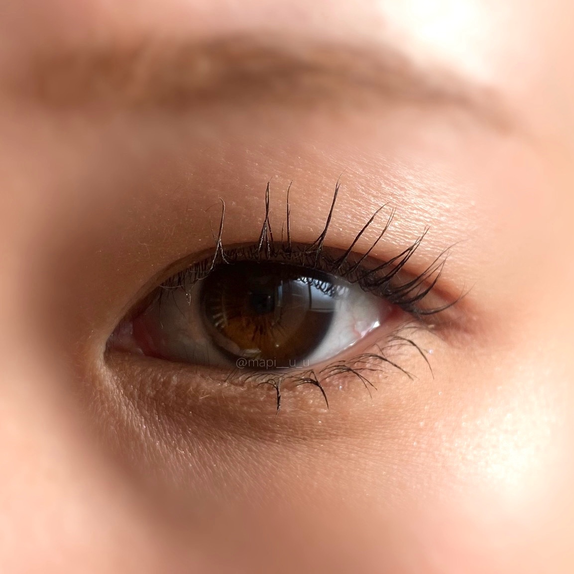 クイックラッシュカーラー　ロングマスカラ 01 ブラック/キャンメイク/マスカラを使ったクチコミ（2枚目）