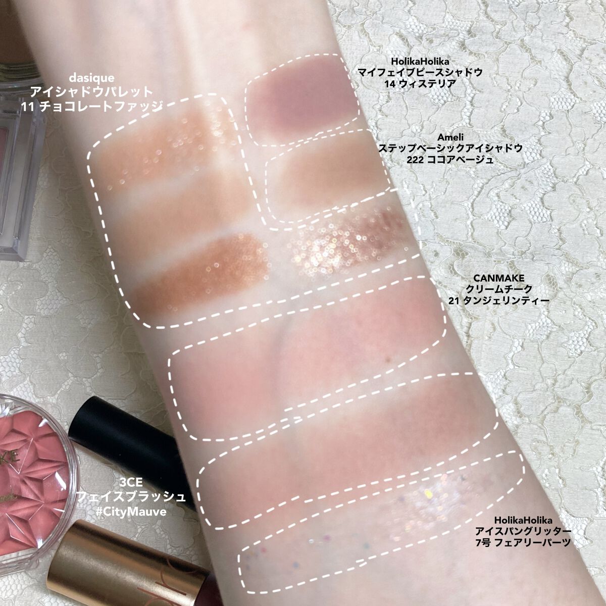 シャインミラーティント/COLORKEY/リップティントを使ったクチコミ（3枚目）