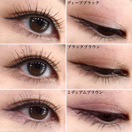 「密着アイライナー」ショート筆リキッド/デジャヴュ/リキッドアイライナーを使ったクチコミ(2枚目)