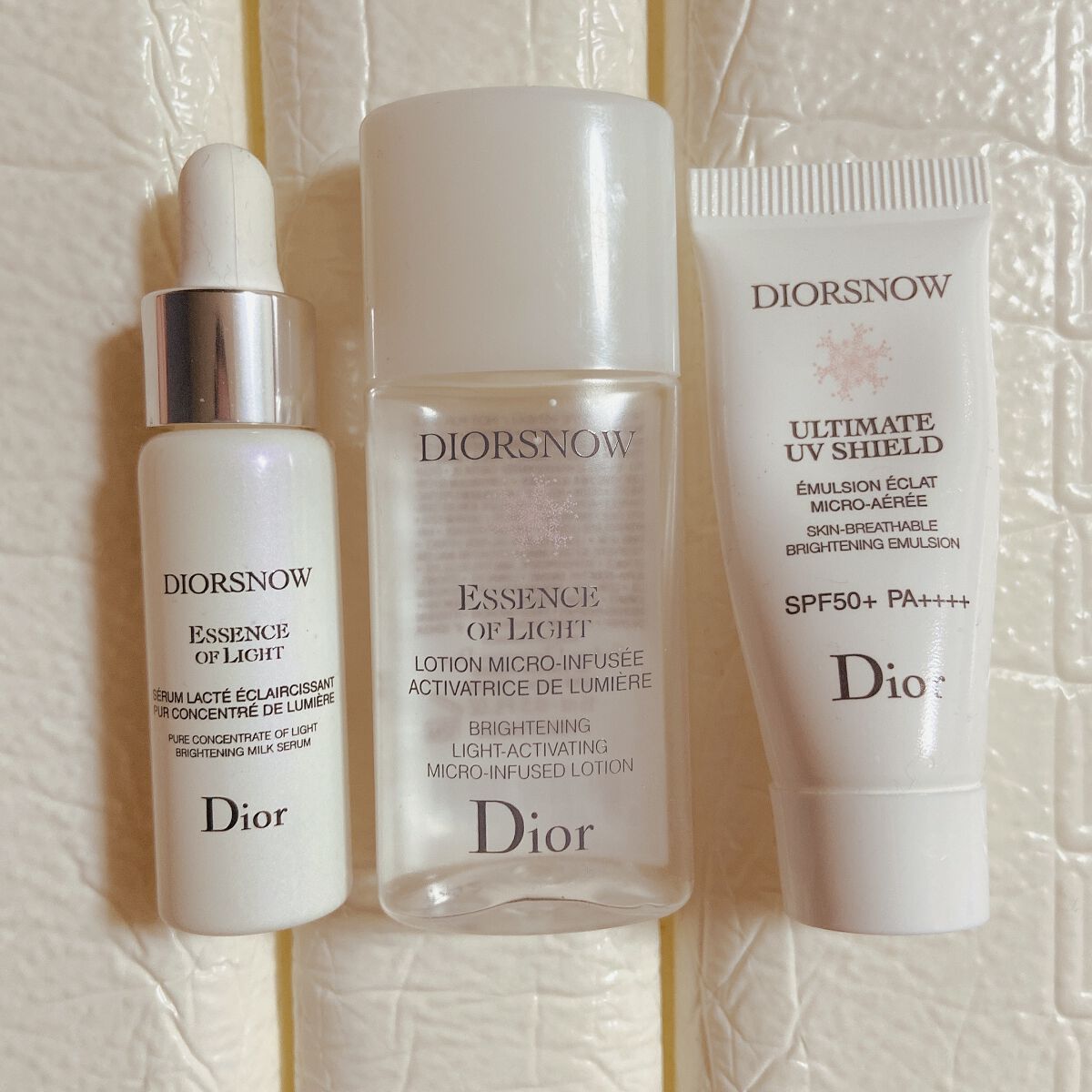 【旧】スノー アルティメット ＵＶシールド 50＋/Dior/日焼け止めミルクを使ったクチコミ（1枚目）