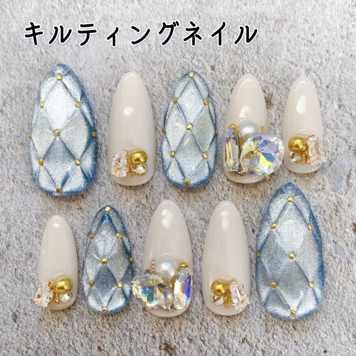 マグネットジェル/NAILTOWN/ジェルネイルを使ったクチコミ（1枚目）