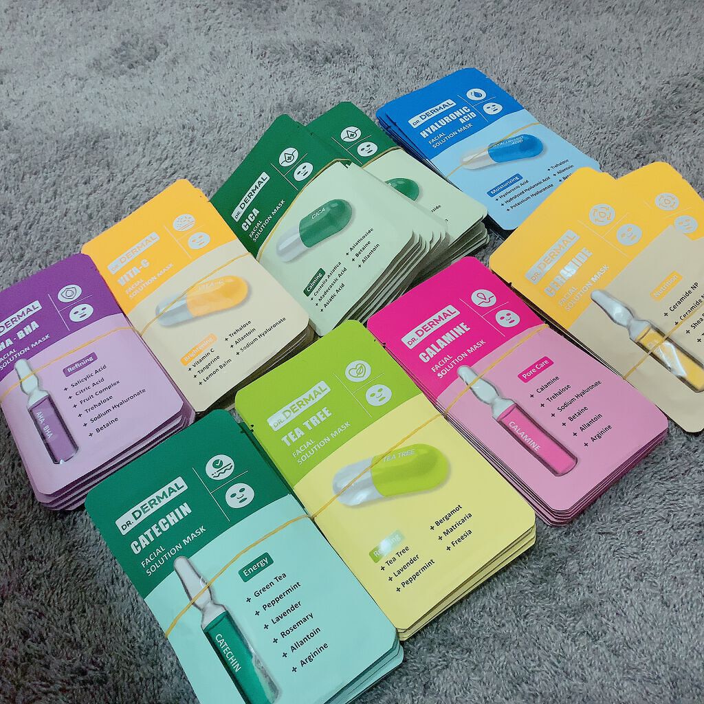 Dr.DERMALフェイシャルソリューションマスク/Dr.DERMAL/シートマスク・パックを使ったクチコミ(1枚目)