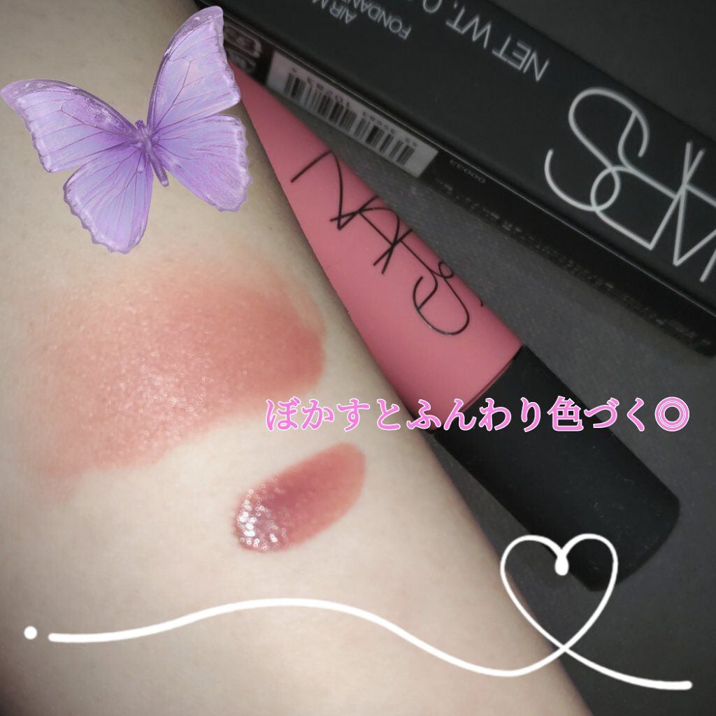 エアーマット リップカラー/NARS/口紅を使ったクチコミ(2枚目)