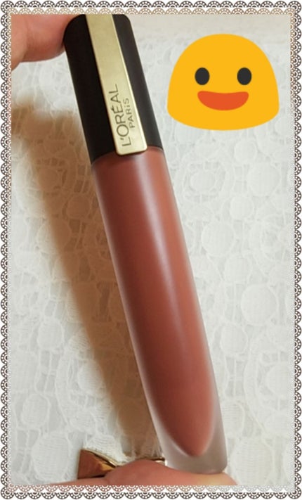 ルージュシグネチャー /ロレアル パリ/リップグロスを使ったクチコミ(1枚目)