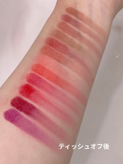 ふぅいろ@コスメヲタ on LIPS 「Macのクリスマスコフレが可愛すぎる!!!スウォッチ、質感、落..」(4枚目)