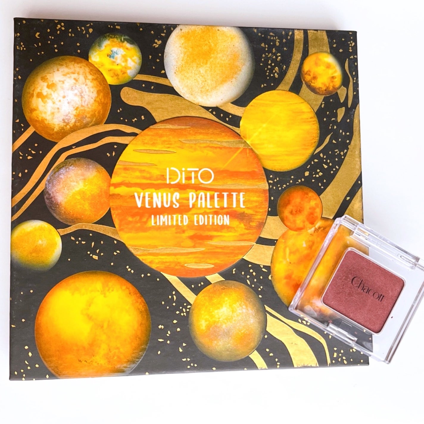 ギャラクシー12色アイシャドウパレット VENUS /DiTO/アイシャドウパレットを使ったクチコミ(2枚目)