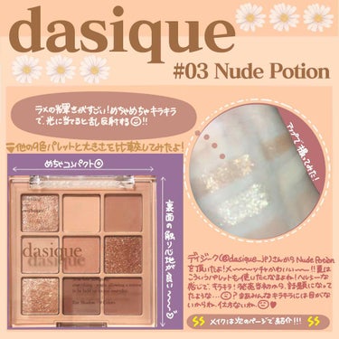 シャドウパレット/dasique/アイシャドウパレットを使ったクチコミ（1枚目）