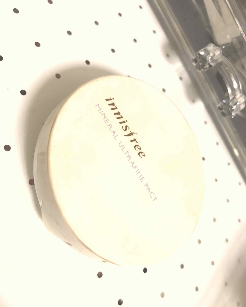 ミネラルウルトラファイン パクト/innisfree/パウダーファンデーションを使ったクチコミ（1枚目）