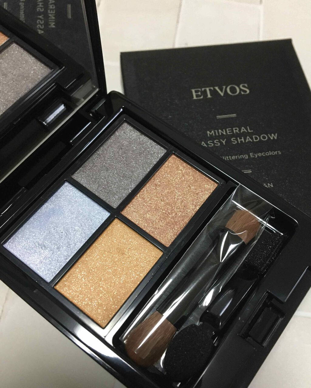 ミネラルクラッシィシャドー/エトヴォス/アイシャドウパレットを使ったクチコミ(1枚目)
