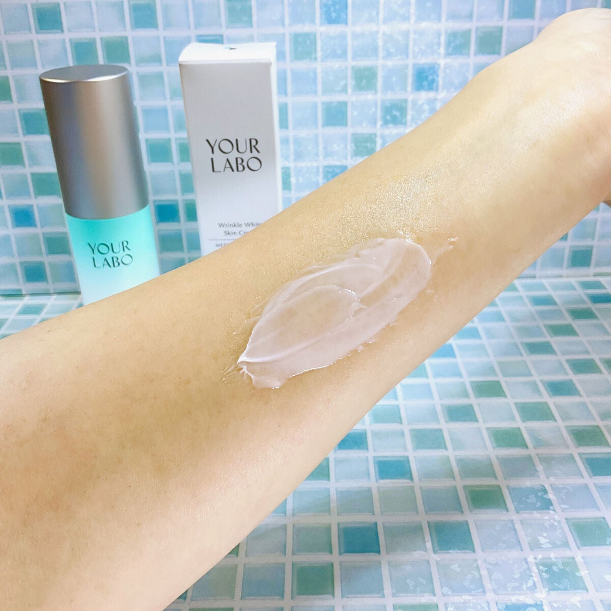 リンクルホワイト スキンクリーム/YOUR LABO /フェイスクリームを使ったクチコミ(4枚目)
