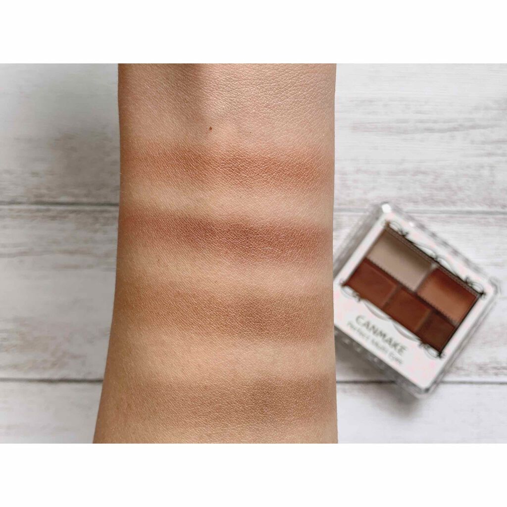 パーフェクトマルチアイズ/キャンメイク/アイシャドウパレットを使ったクチコミ(2枚目)