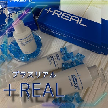 スプリングウォーター+ヒアルロン酸クリーム/+REAL/フェイスクリームを使ったクチコミ（1枚目）