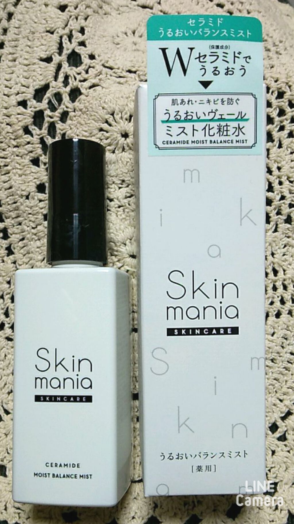 セラミド うるおいバランスミスト					/Skin mania/ミスト状化粧水を使ったクチコミ(1枚目)