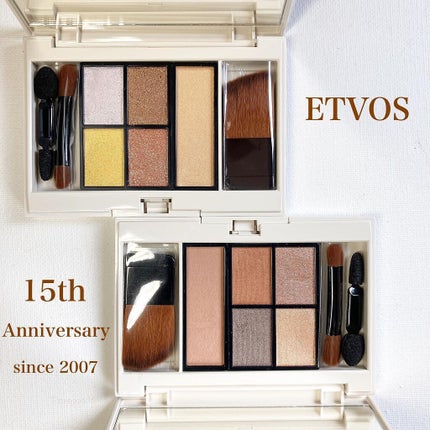 15thアニバーサリーミネラルアイ&チークカラーパレット/エトヴォス/アイシャドウパレットを使ったクチコミ(1枚目)