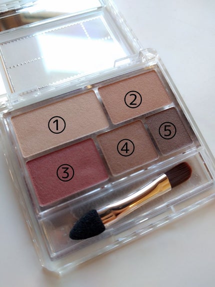 パーフェクトマルチアイズ/キャンメイク/アイシャドウパレットを使ったクチコミ(2枚目)