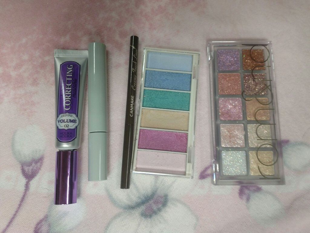 miia 6色アイシャドウ ディスコ/DAISO/アイシャドウパレットを使ったクチコミ（2枚目）