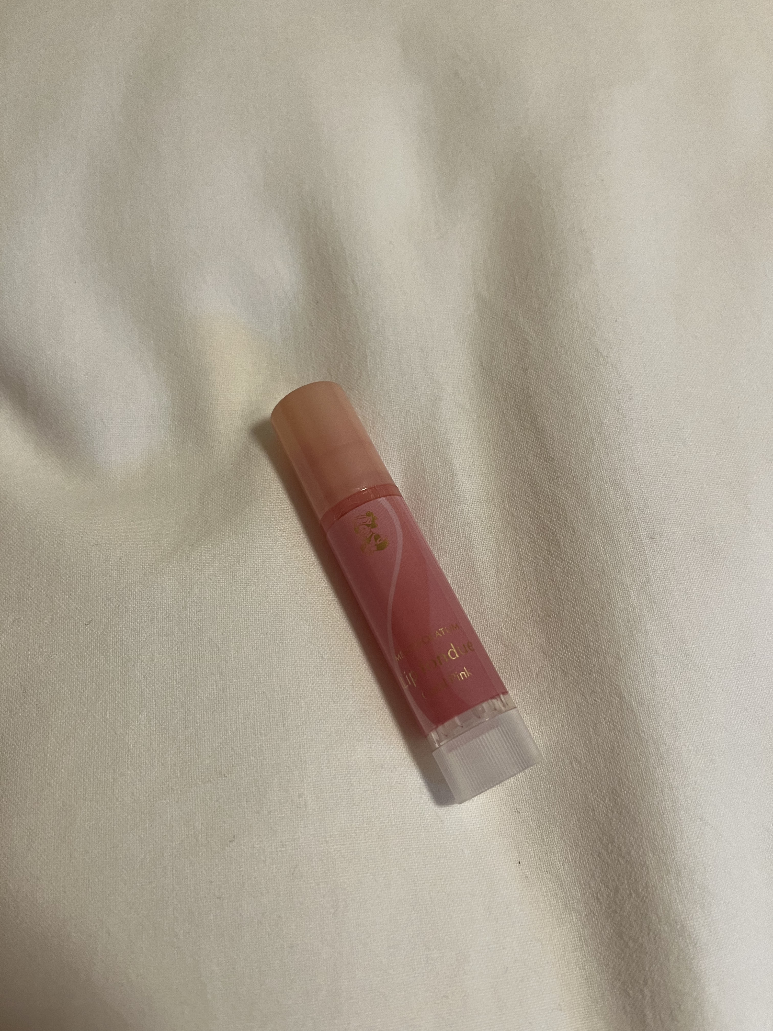 リップフォンデュ コーラルピンク/メンソレータム/リップバームを使ったクチコミ（1枚目）