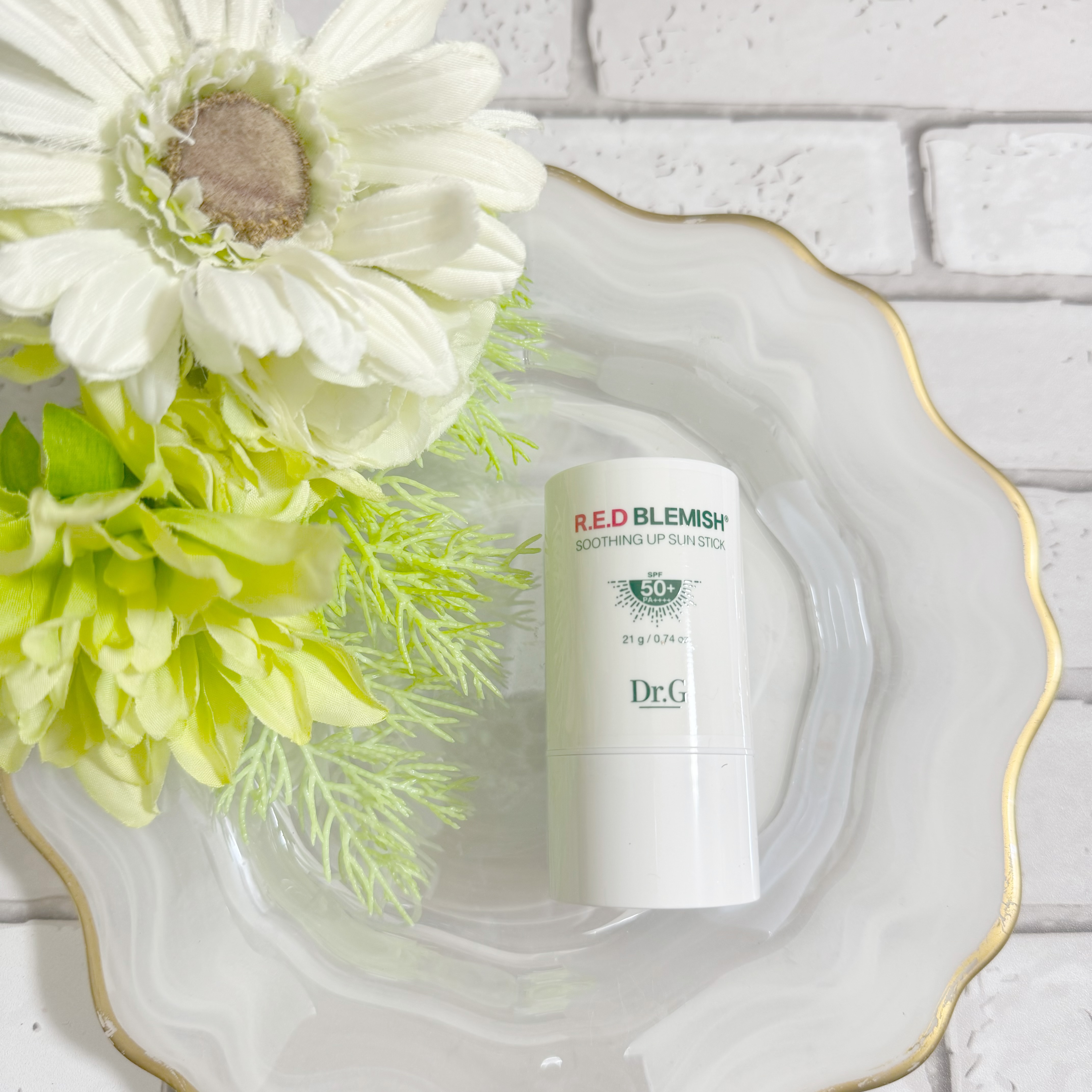 レッドブレミッシュスージングアップサンスティック/Dr.G/日焼け止めスティックを使ったクチコミ（3枚目）
