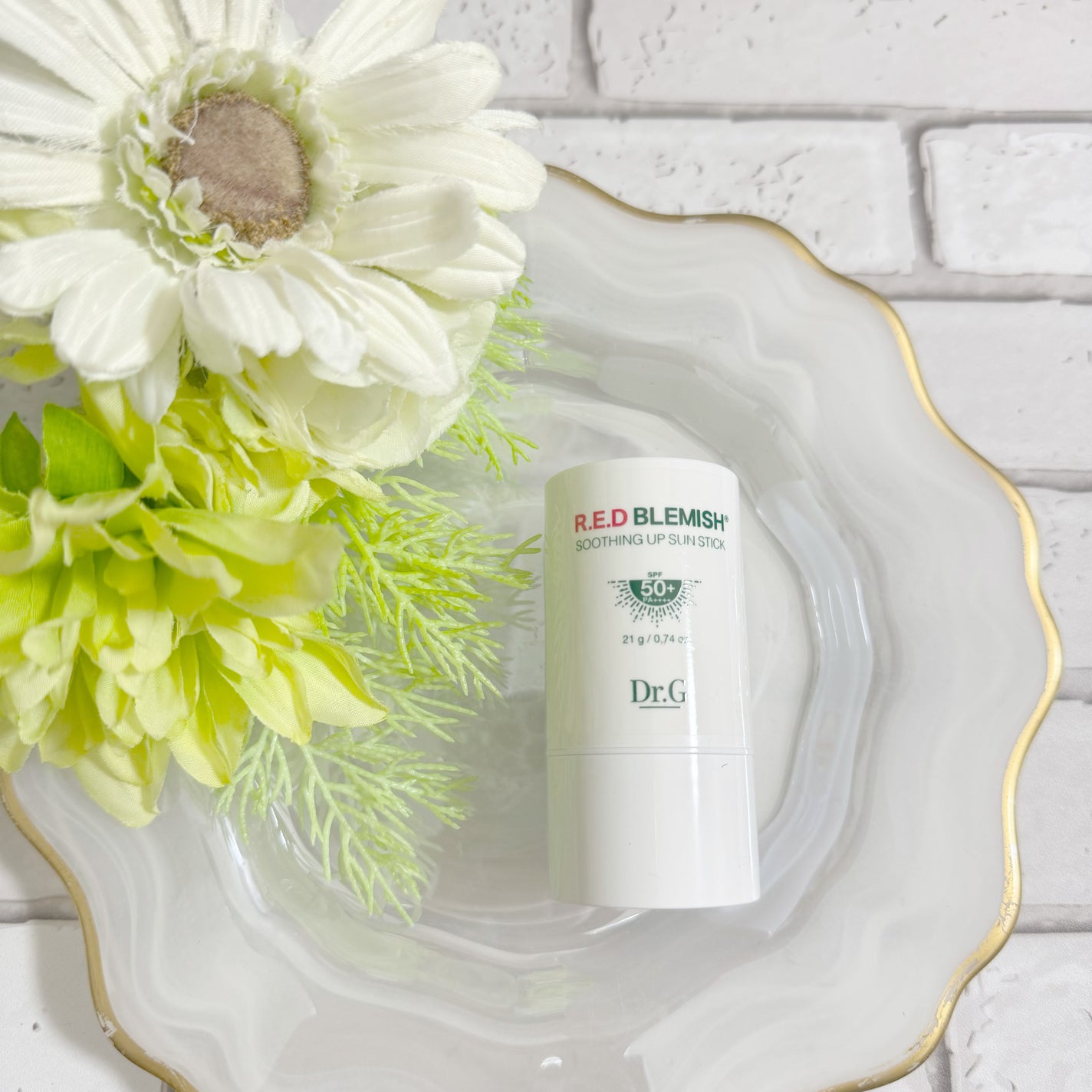 レッドブレミッシュスージングアップサンスティック/Dr.G/日焼け止めスティックを使ったクチコミ(3枚目)