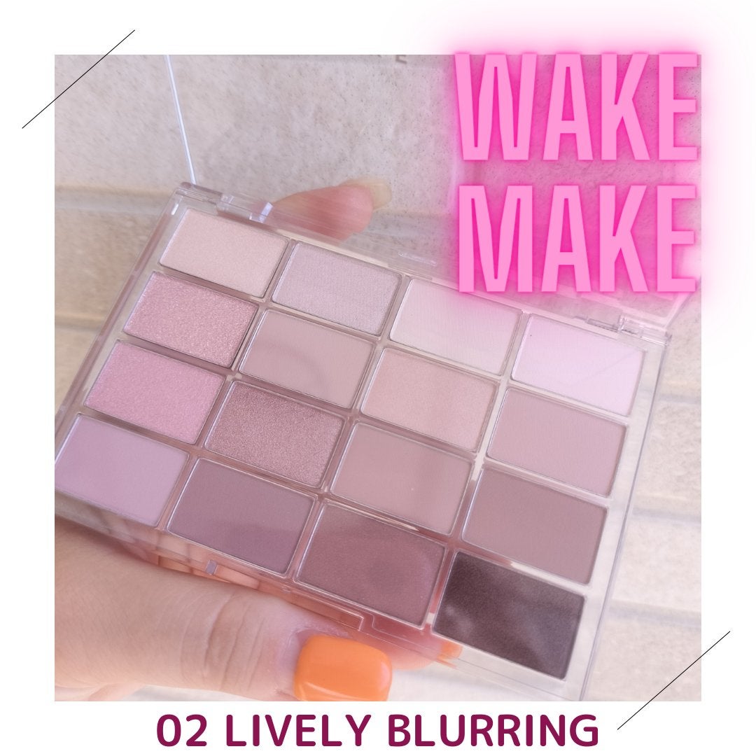 ソフトブラーリングアイパレット/wakemake/アイシャドウパレットを使ったクチコミ(1枚目)