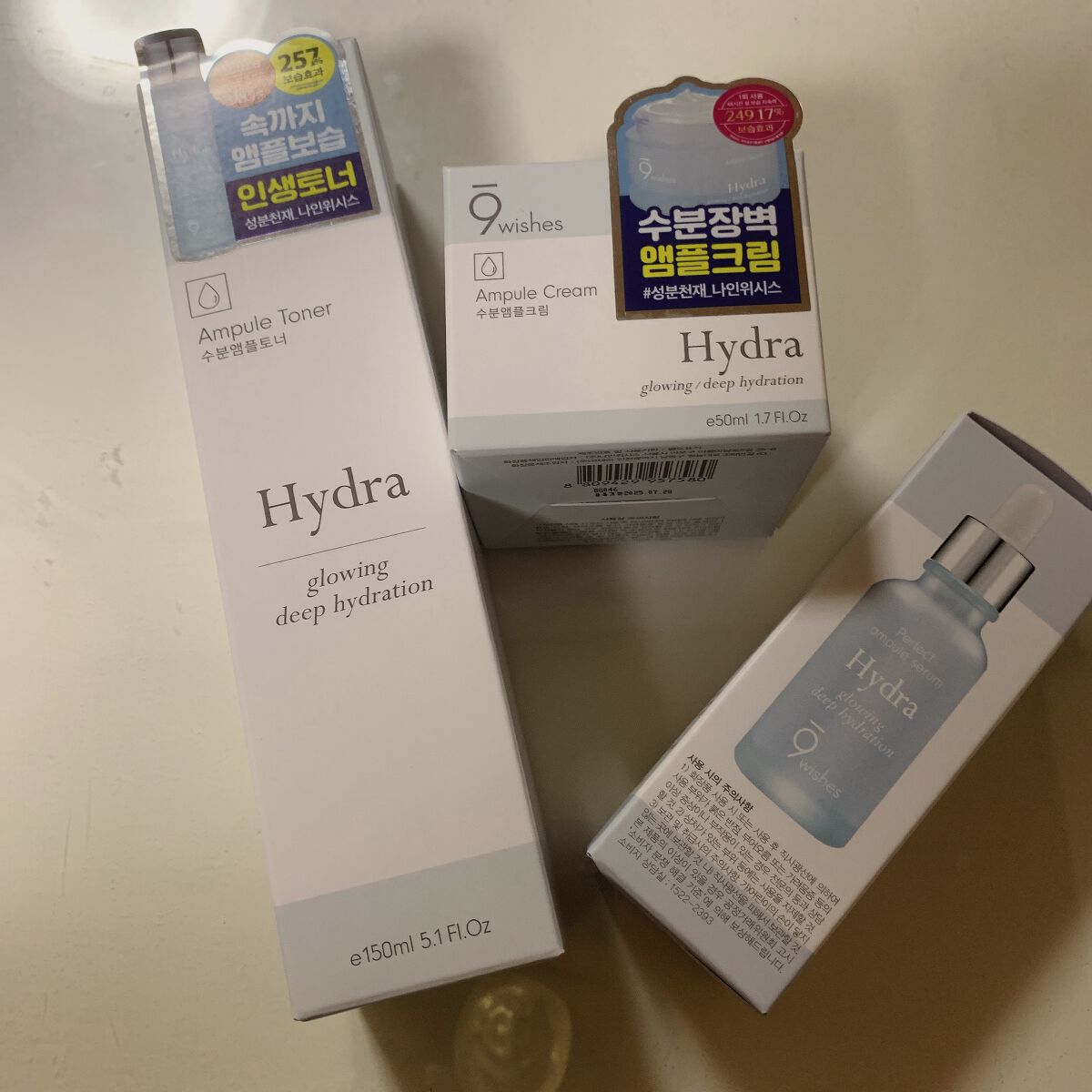 パーフェクト アンプル セラム イドラ/9Wishes/美容液を使ったクチコミ（2枚目）