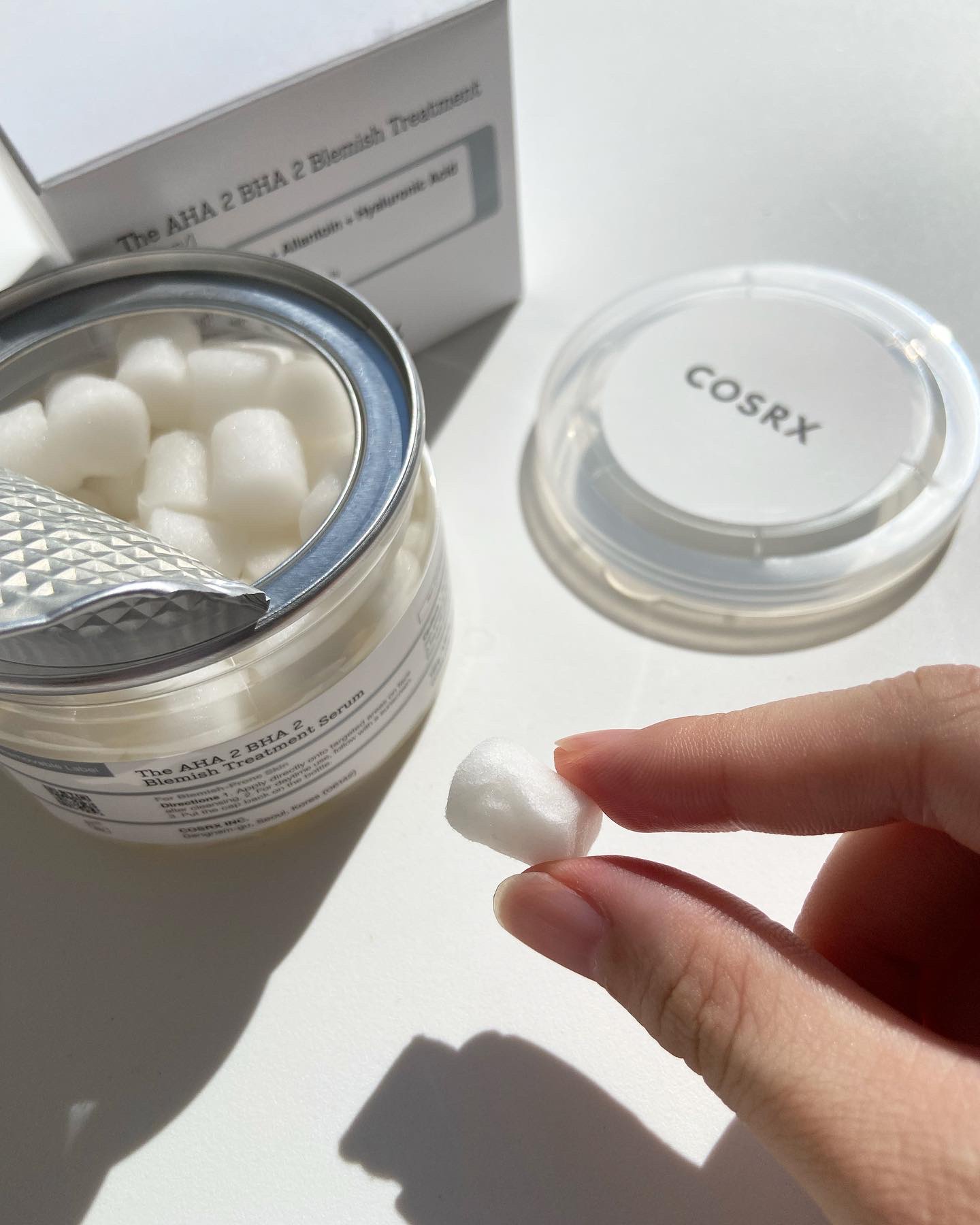 RXザ・AHA2 BHA2 ブラミッシュトリートメントセラムコットン/COSRX/美容液を使ったクチコミ（3枚目）