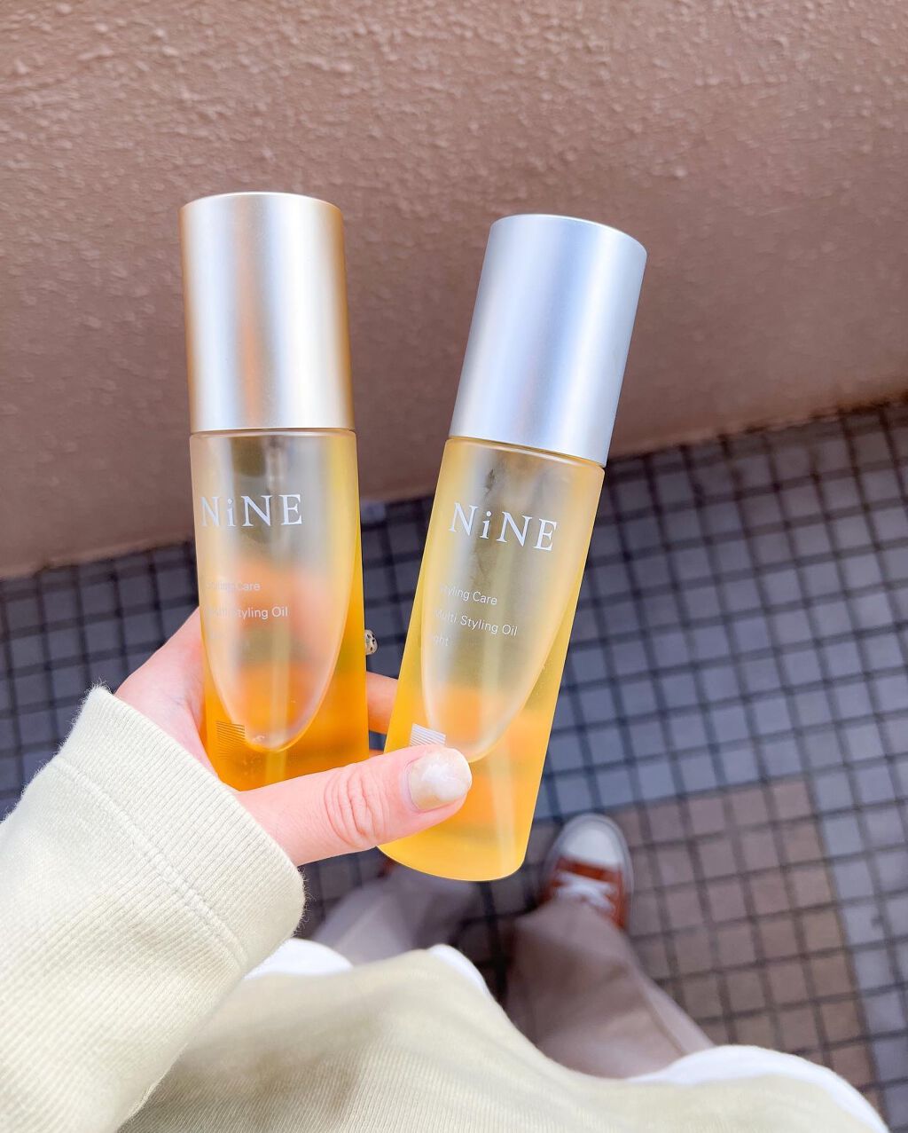 hibiai on LIPS 「.最近使っているスタイリング剤🥣Nineのオイルです✳︎#ni..」(1枚目)