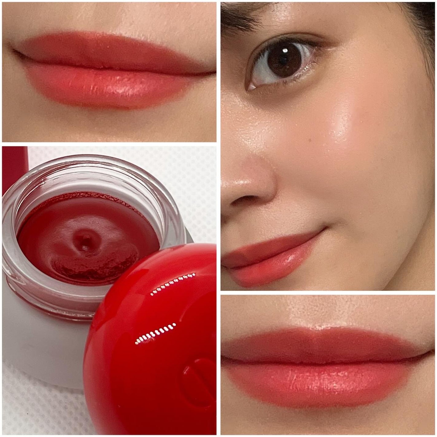 リップアンドチーク ブラーリープリンポット/fwee/口紅を使ったクチコミ(4枚目)