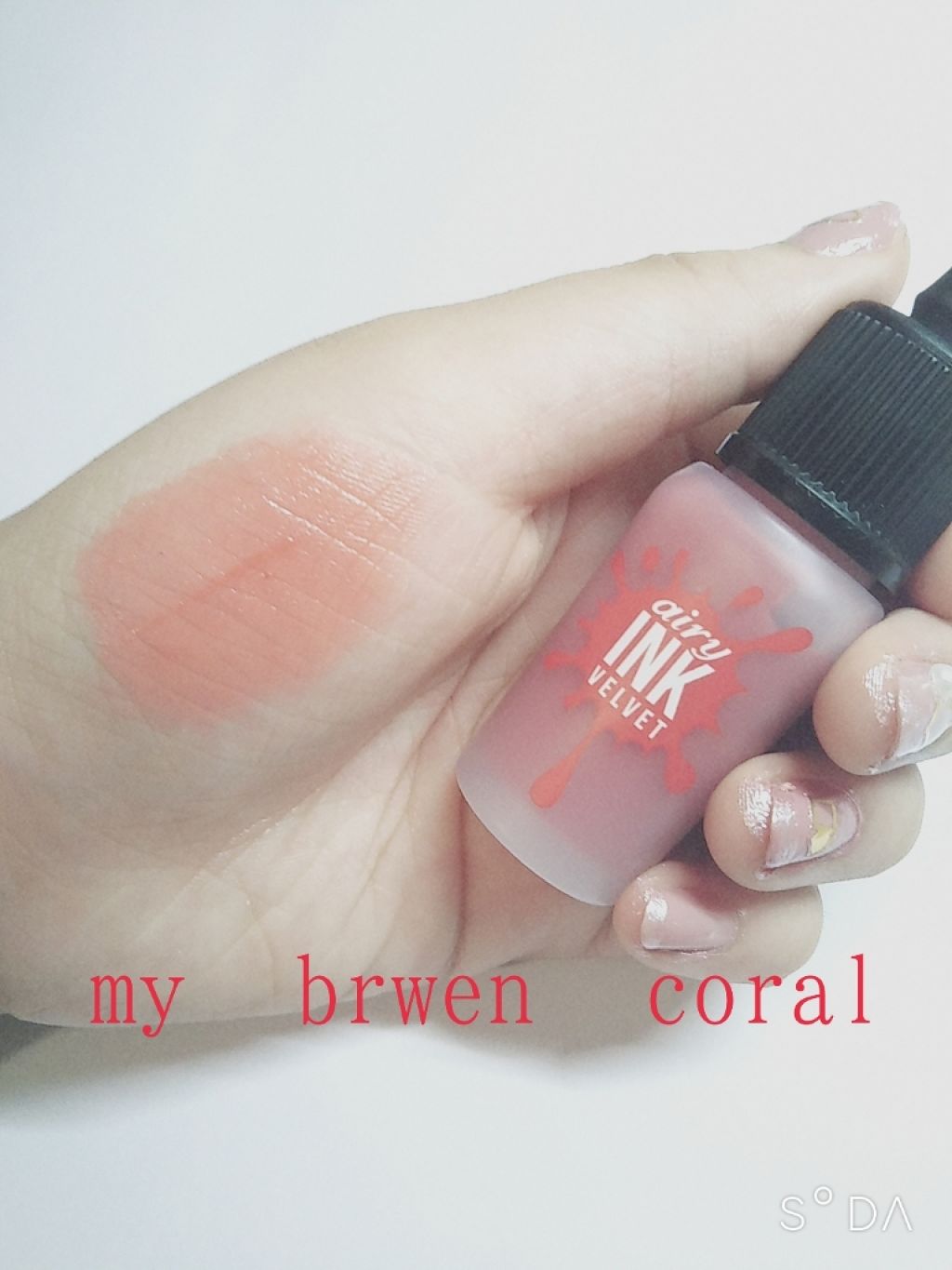 インク エアリー ベルベット/PERIPERA/口紅を使ったクチコミ（3枚目）