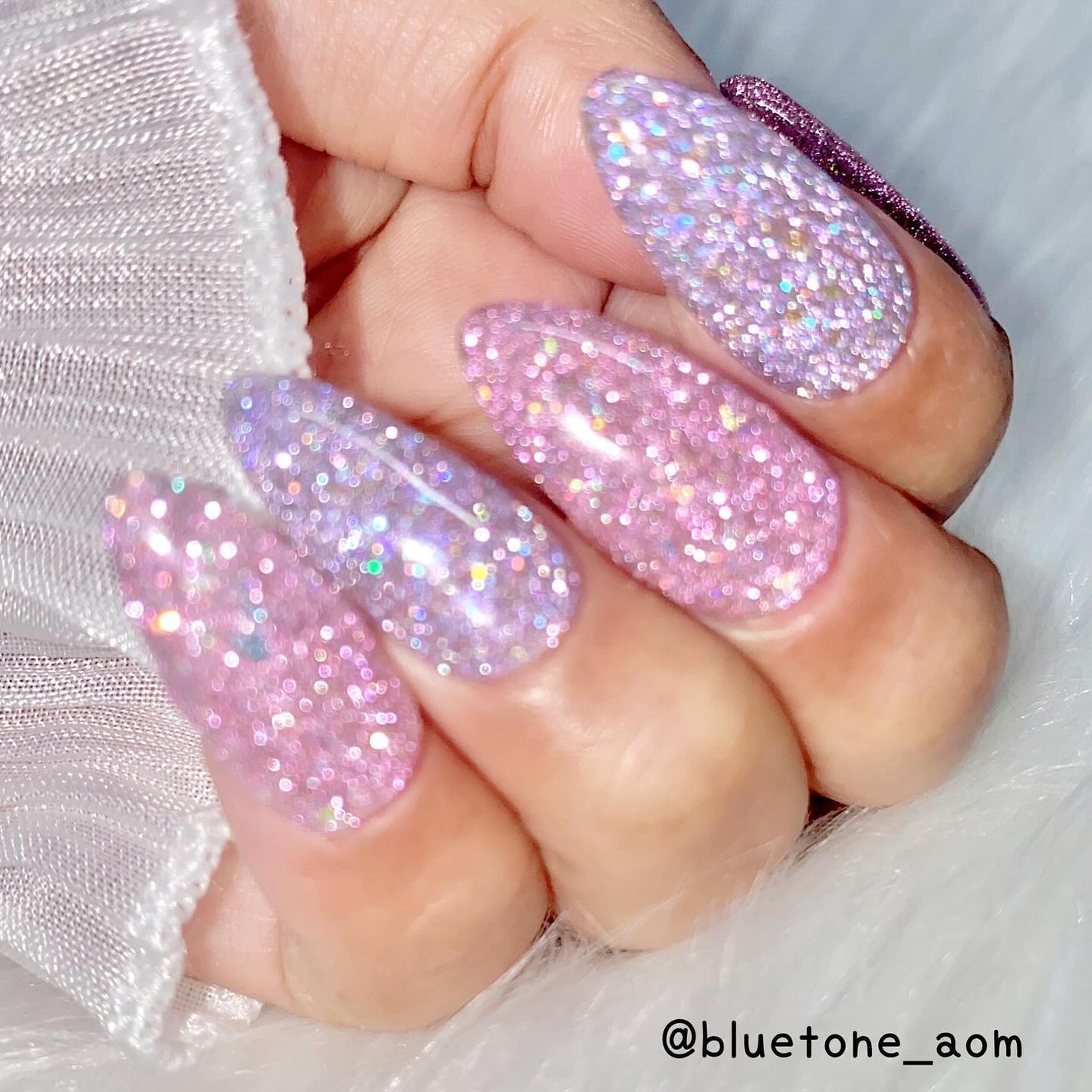 ⋆͛🦖⋆͛aomi on LIPS 「オリジナルフラッシュ📸サクラピンク×パープル改めて見ると春っぽ..」(5枚目)