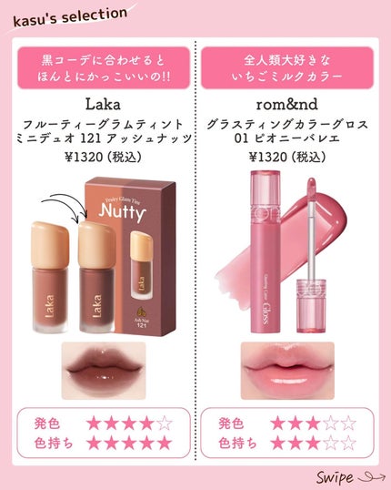 kasu__cosme on LIPS 「【これで間違いなし!!一軍リップ10選】*…*…*…*…*…*..」(4枚目)