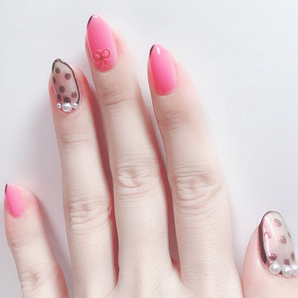 カラフルネイルズ/キャンメイク/マニキュアを使ったクチコミ(5枚目)