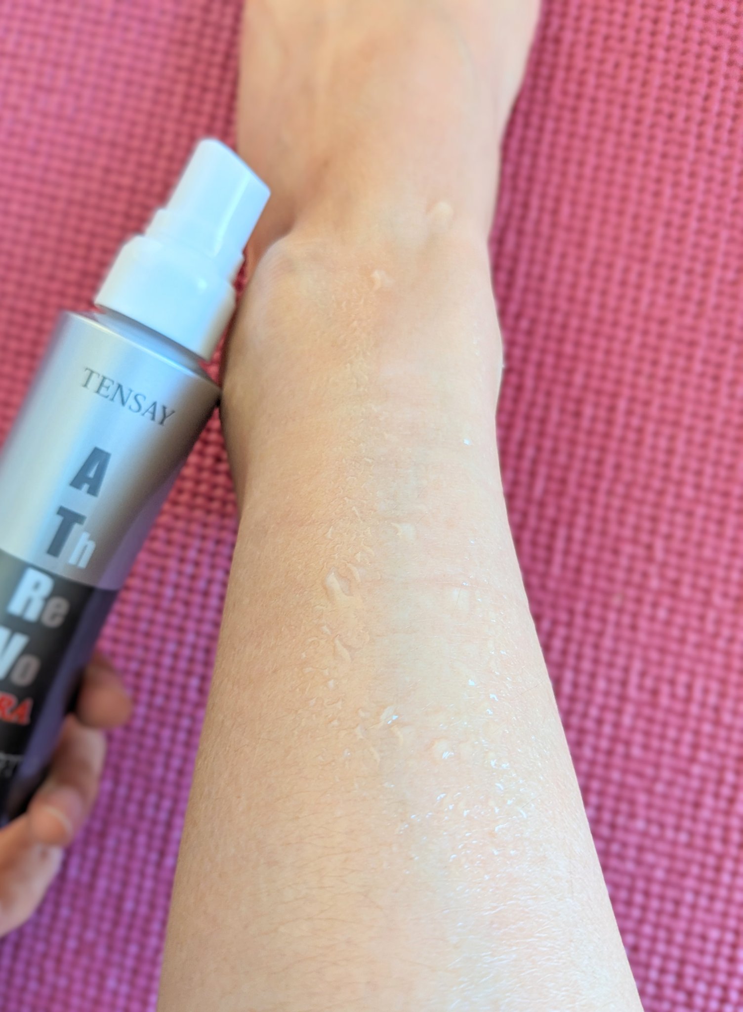 アスレボ・ウルトラ・エナジースプレー/TENSAY/その他を使ったクチコミ（3枚目）