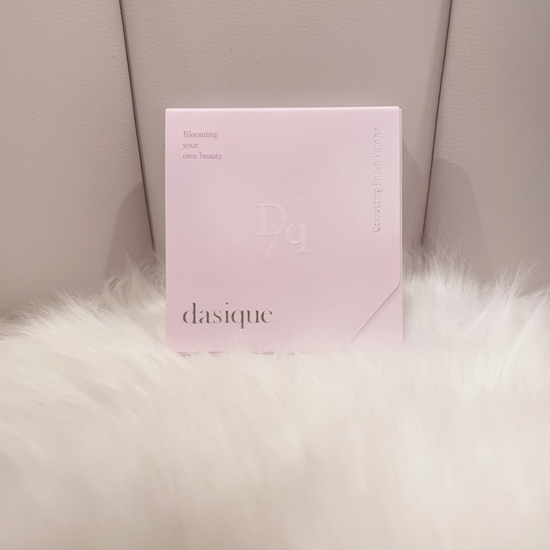 コレクティングフィニッシュパウダー 02 ミルキーライト/dasique/プレストパウダーを使ったクチコミ（2枚目）